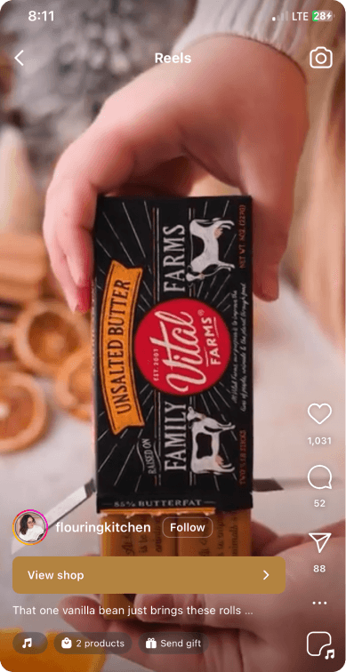 Creator partnership showcase