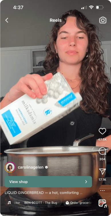 Creator partnership showcase