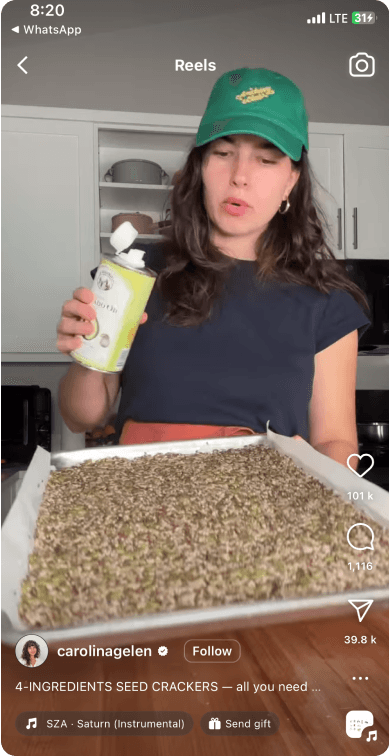 Creator partnership showcase